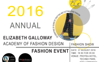 2016 Elizabeth Galloway Annual Fashion Show